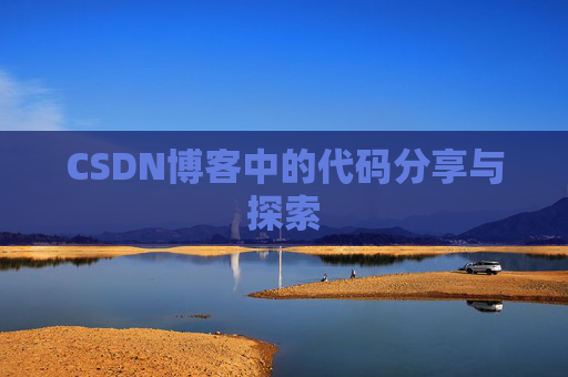 CSDN博客中的代码分享与探索 CSDN博客中的代码分享与探索